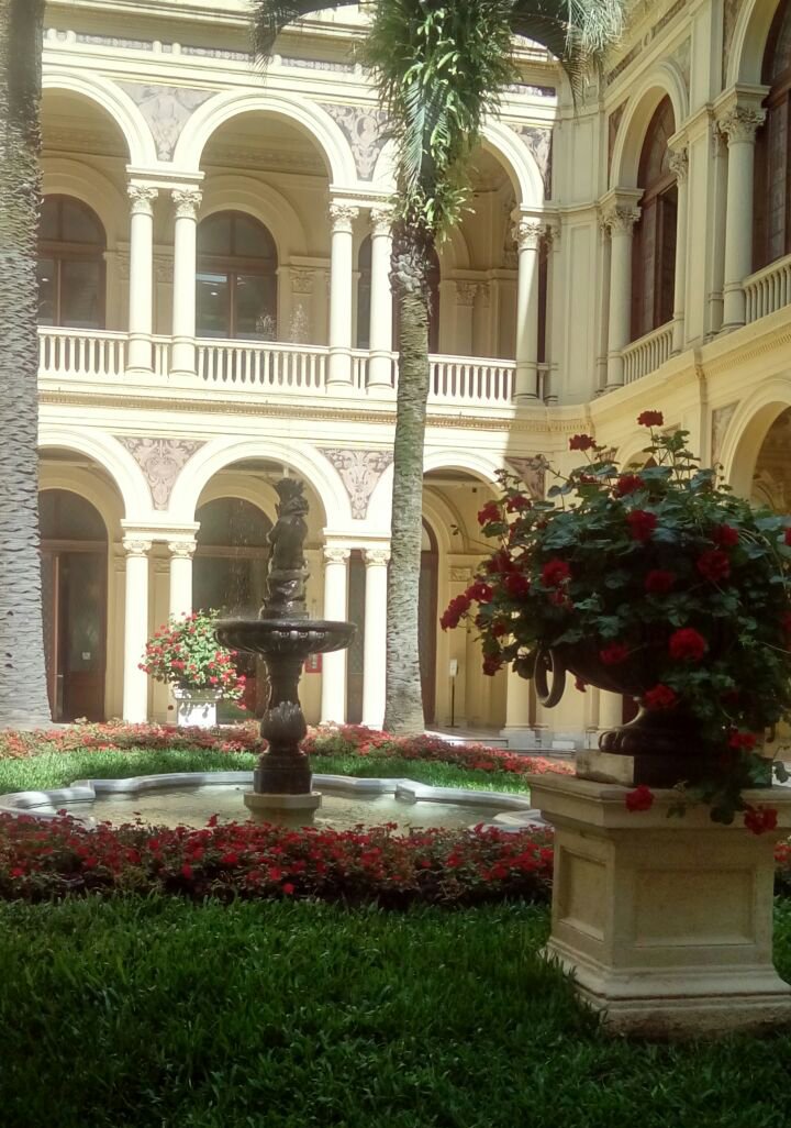 Patio de las palmeras